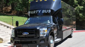 Black Ford F550 Party Bus (26 passengers)