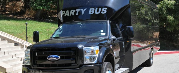 Black Ford F550 Party Bus (26 passengers)