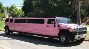 Pink Hummer H2 Limo (Up to 22 Passengers)