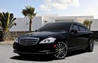 Black Mercedes S550 (Luxury Car Service)